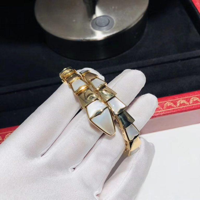 [LumiVibe]SERPENTI BRACELET MOP GOLD