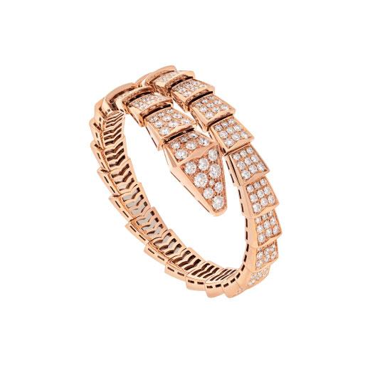 [LumiVibe]SERPENTI BRACELET 8MM PINK GOLD DIAMOND