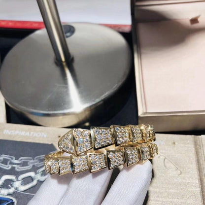 [LumiVibe]SERPENTI BRACELET 8MM GOLD DIAMOND