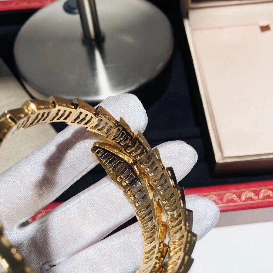 [LumiVibe]SERPENTI BRACELET 8MM GOLD DIAMOND