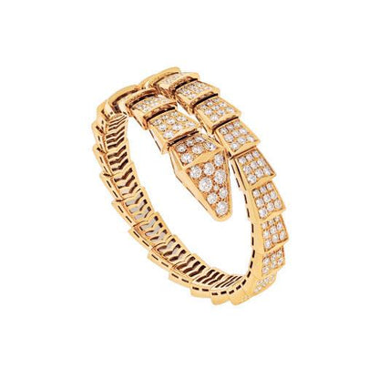 [LumiVibe]SERPENTI BRACELET 8MM GOLD DIAMOND