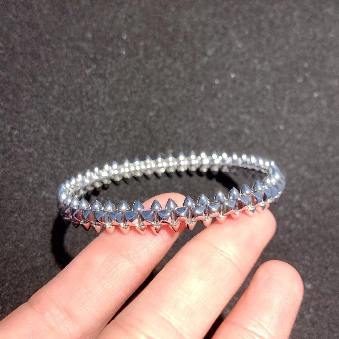[LumiVibe]CLASH SILVER BRACELET