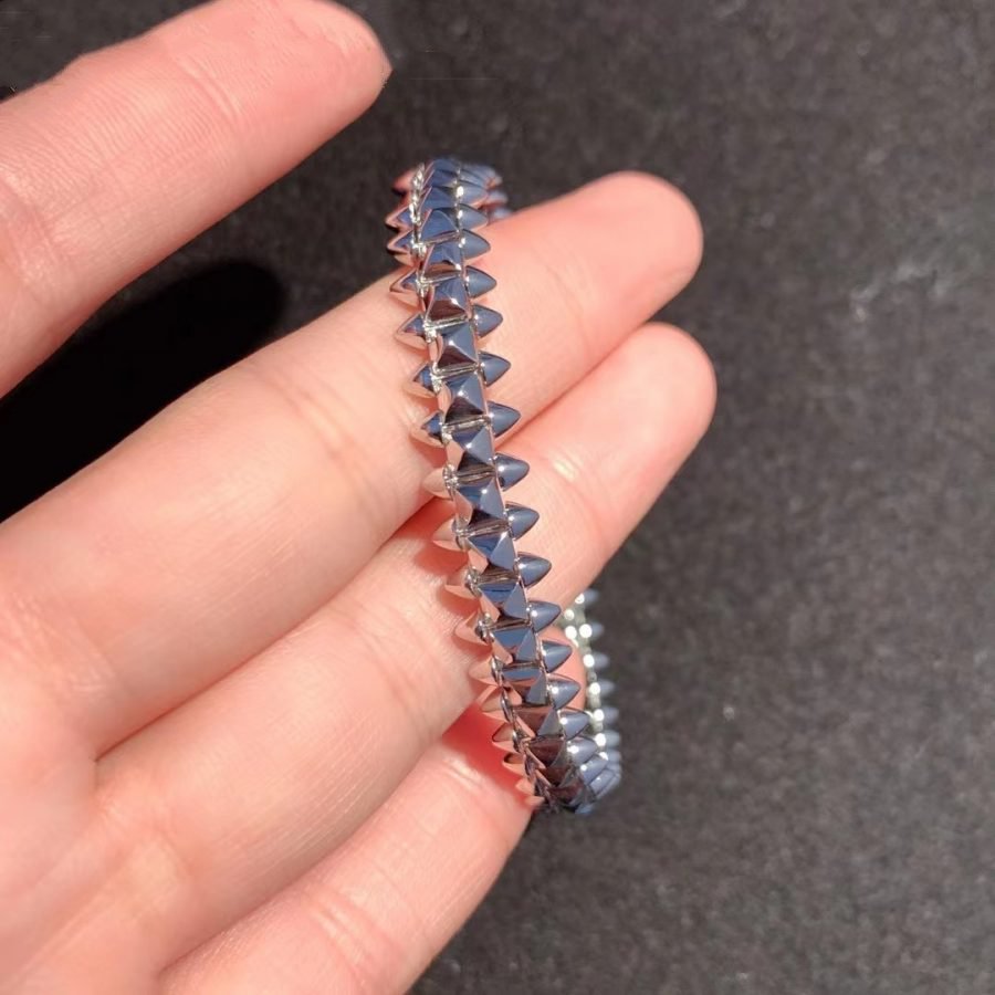[LumiVibe]CLASH SILVER BRACELET