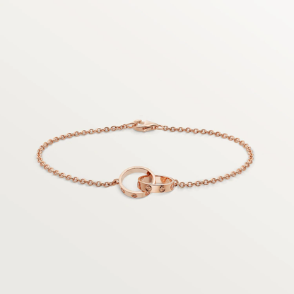 [LumiVibe]LOVE BRACELET DOUBLE RING