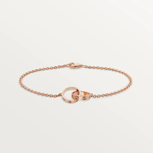 [LumiVibe]LOVE BRACELET DOUBLE RING
