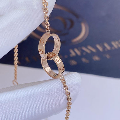 [LumiVibe]LOVE BRACELET DOUBLE RING
