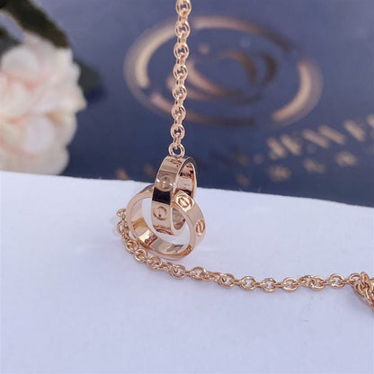 [LumiVibe]LOVE BRACELET DOUBLE RING