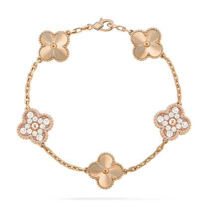 [LumiVibe] CLOVER 5 MOTIF LASER BRACELET COLLECTION
