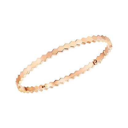[LumiVibe]BEE LOVE PINK GOLD BRACELET