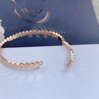 [LumiVibe]BEE LOVE PINK GOLD BRACELET