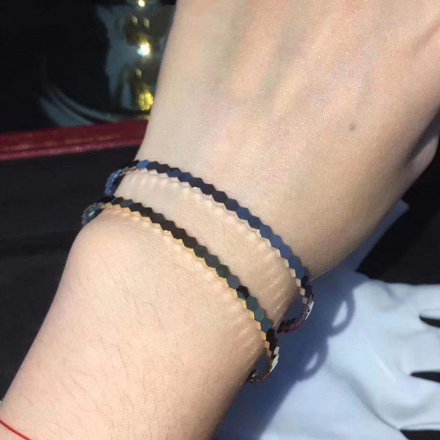[LumiVibe]BEE LOVE SILVER BRACELET