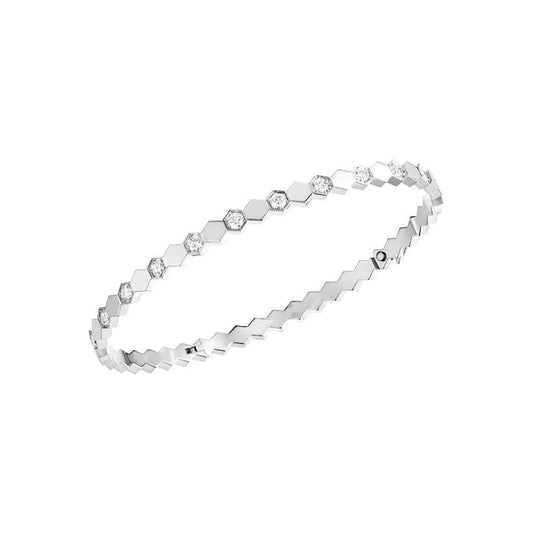 [LumiVibe]BEE LOVE SILVER DIAMOND BRACELET