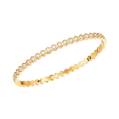 [LumiVibe]BEE LOVE GOLD BRACELET FULL DIAMOND