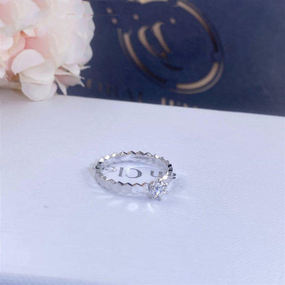 [LumiVibe]BEE LOVE RING SILVER 1 DIAMOND