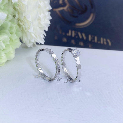 [LumiVibe]BEE LOVE RING SILVER 1 DIAMOND