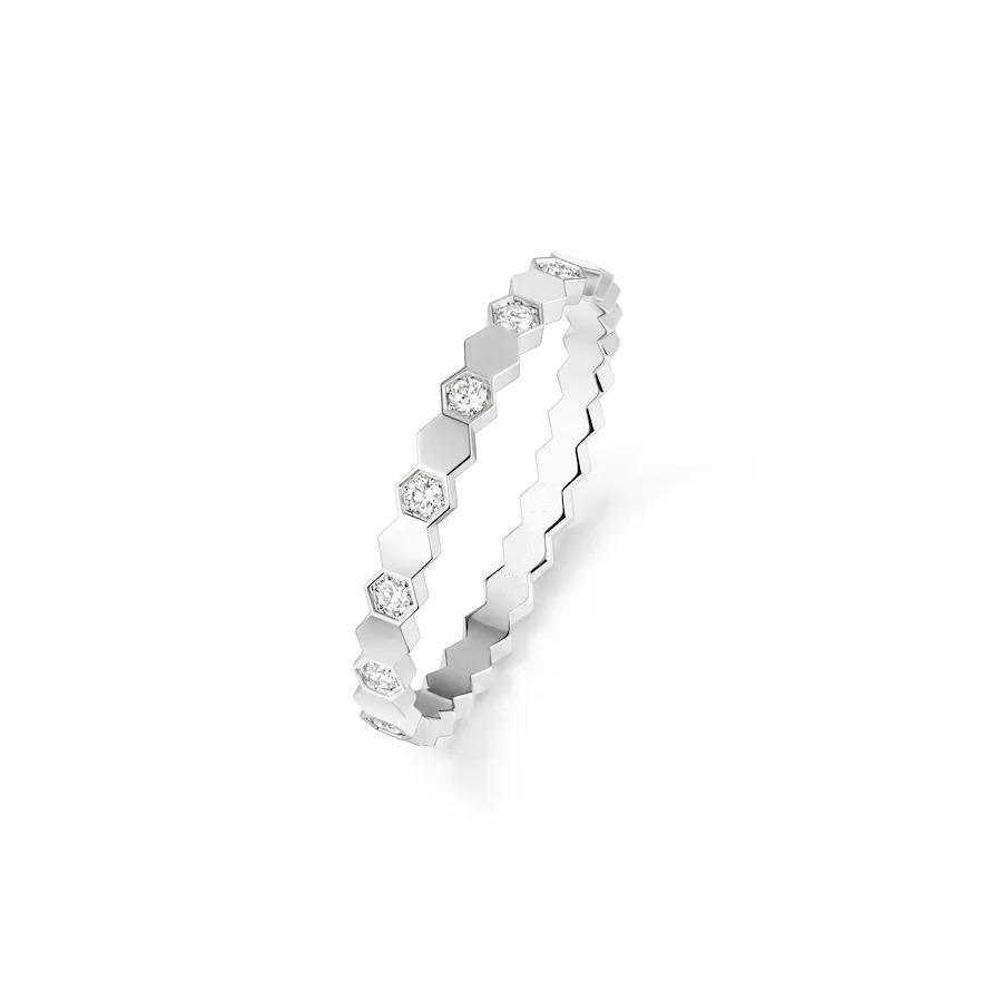 [LumiVibe]BEE LOVE RING SILVER DIAMOND