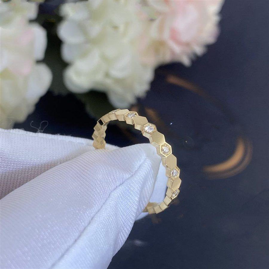 [LumiVibe]BEE LOVE RING GOLD DIAMOND