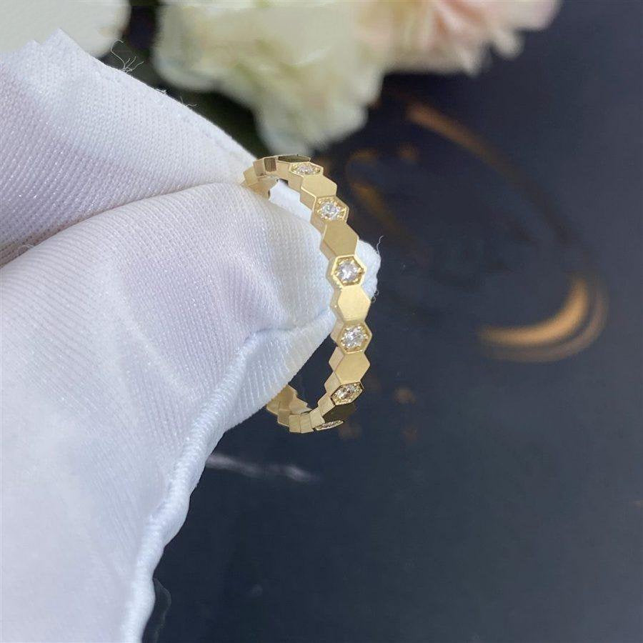 [LumiVibe]BEE LOVE RING GOLD DIAMOND
