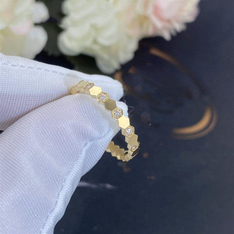 [LumiVibe]BEE LOVE RING GOLD DIAMOND