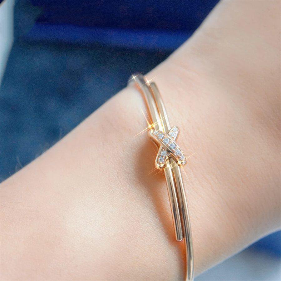 [LumiVibe]JEUX DE BRACELET PINK GOLD DIAMONDS