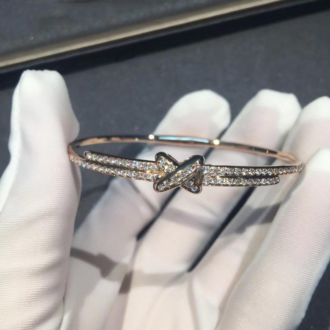 [LumiVibe]JEUX DE BRACELET DIAMONDS PINK GOLD