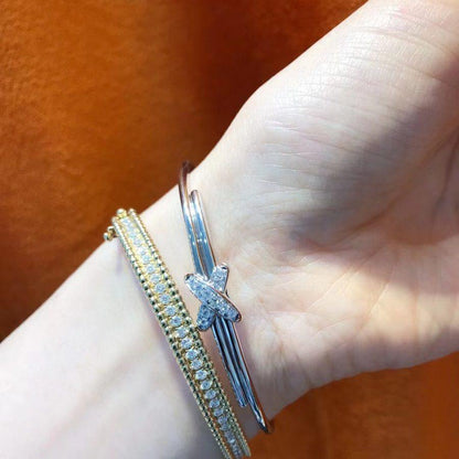 [LumiVibe]JEUX DE BRACELET SILVER DIAMONDS