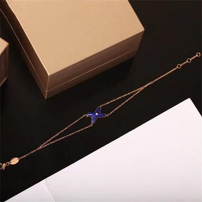 [LumiVibe]Hollow Design Four-Leaf Clover Flower Shape Ring