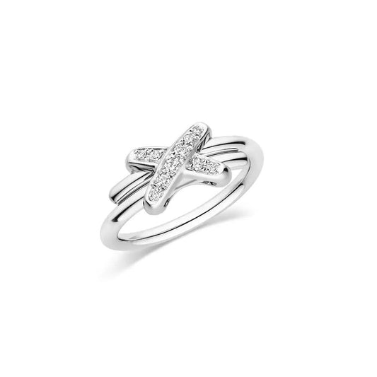 [LumiVibe]JEUX DE SILVER DIAMOND RING