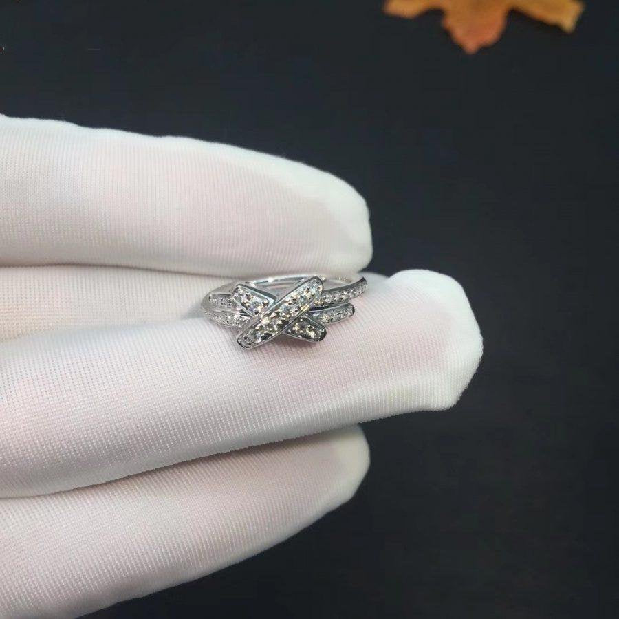 [LumiVibe]JEUX DE SILVER DIAMOND RING