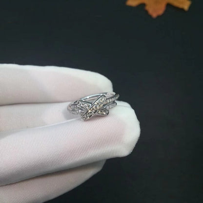 [LumiVibe]JEUX DE SILVER DIAMOND RING