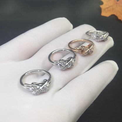 [LumiVibe]JEUX DE SILVER DIAMOND RING