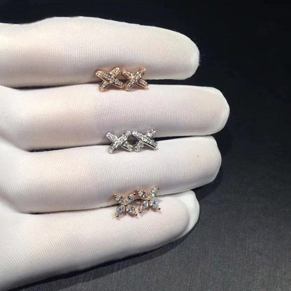 [LumiVibe]JEUX DE DIAMOND EARRINGS