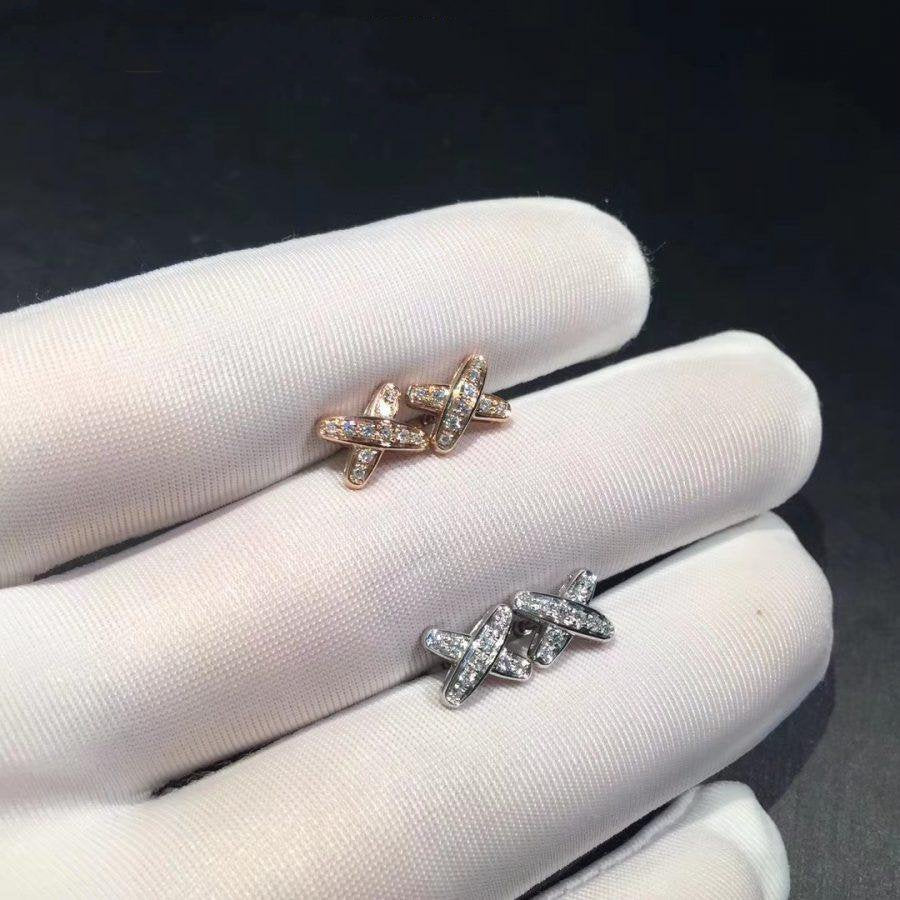 [LumiVibe]JEUX DE DIAMOND EARRINGS