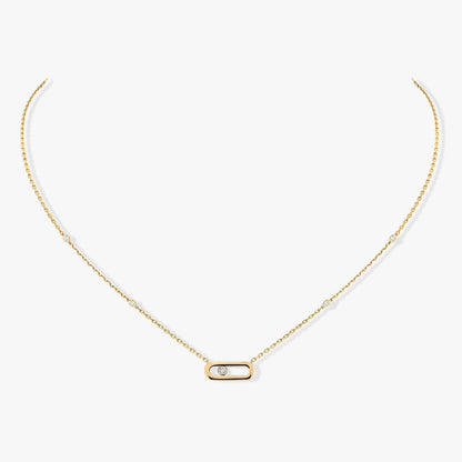 [LumiVibe]MOVE UNO DIAMOND NECKLACE