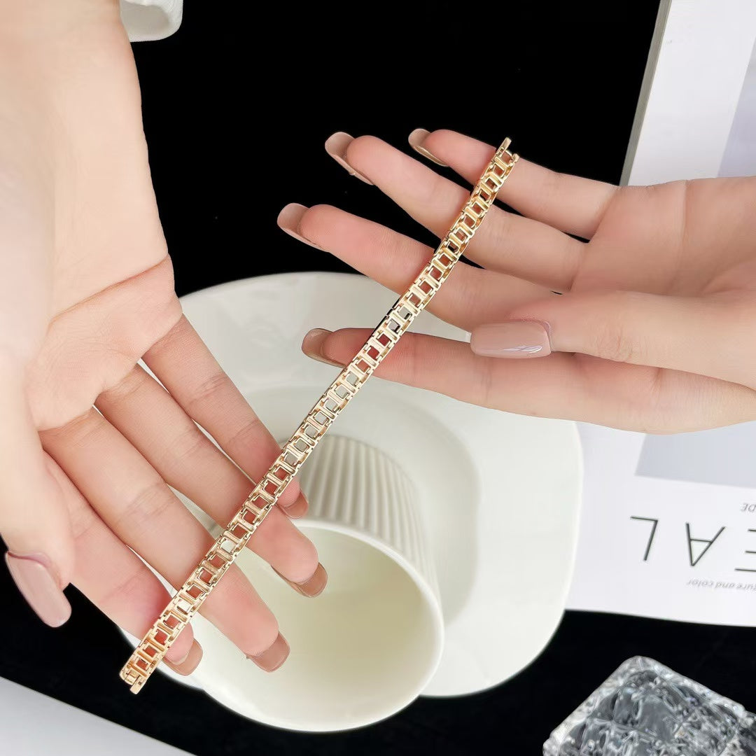 [LumiVibe jewelrys]TF CHAIN BRACELET