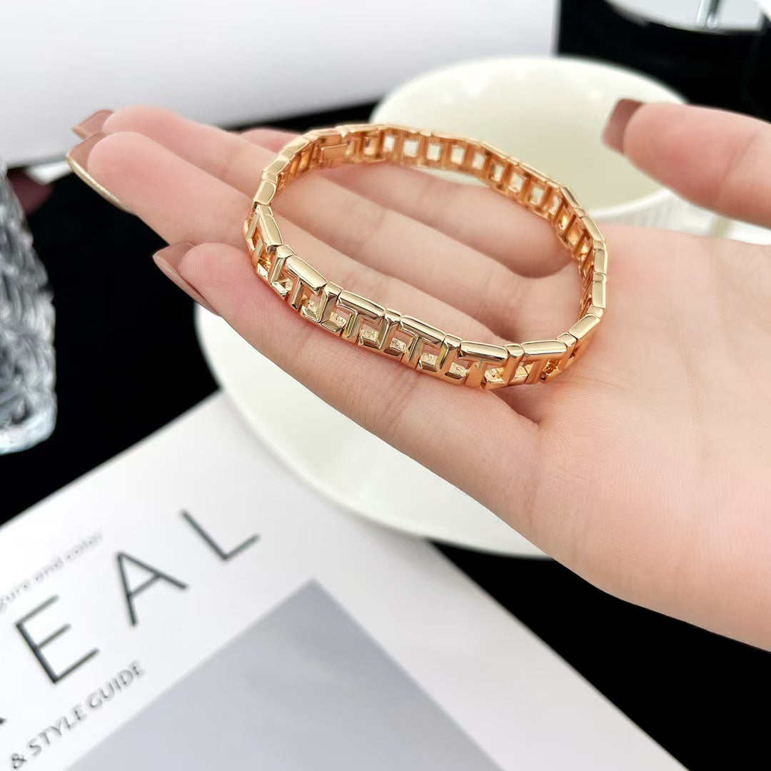 [LumiVibe jewelrys]TF CHAIN BRACELET