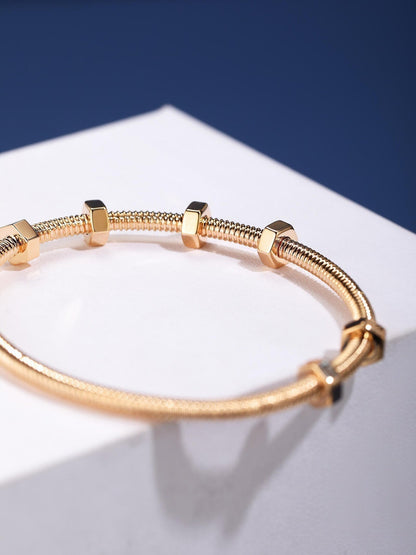 [LumiVibe jewelrys]CT THREADED BRACELET