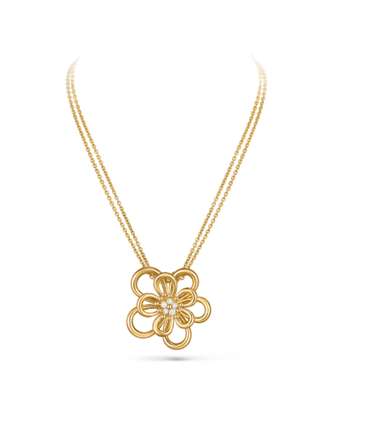 [LumiVibe]Flowerlace Brooch Pendant
