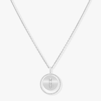 [LumiVibe]Demo MOVE MM SILVER DIAMOND NECKLACE