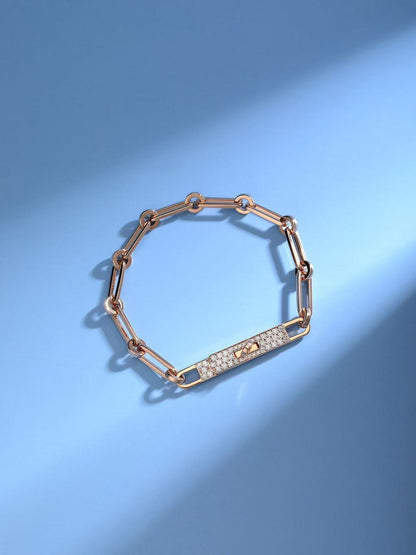 [LumiVibe]CHAINE BRACELET SMALL MODEL DIAMOND