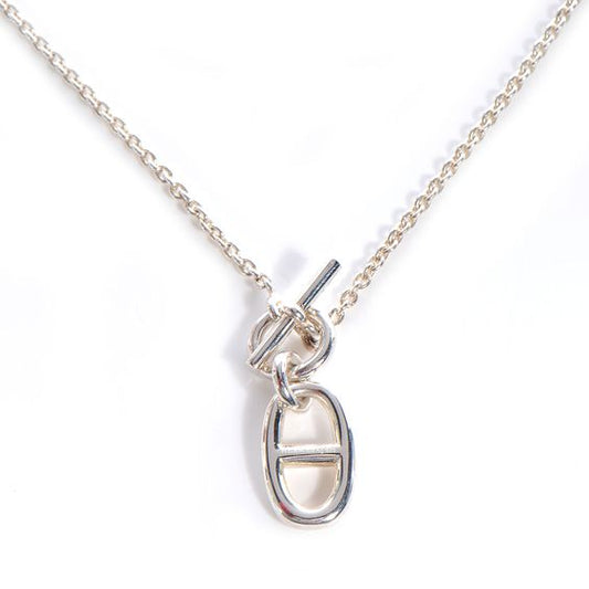 [LumiVibe]HM CHAINE D'ANCRE PENDANT NECKLACE STERLING SILVER