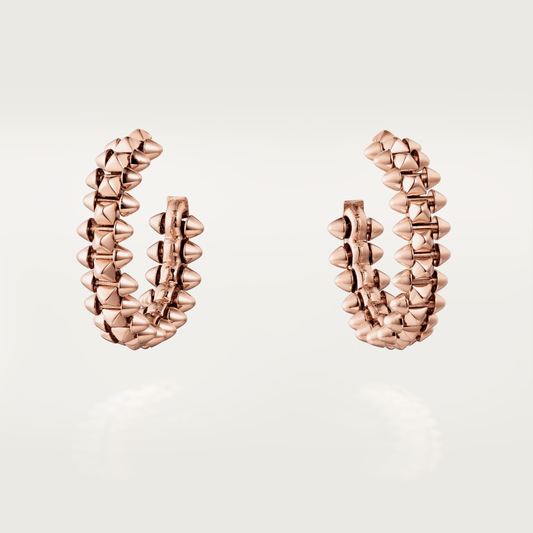 [LumiVibe]CLASH SMALL HOOP EARRINGS