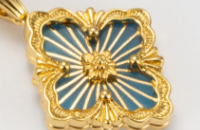 [LumiVibe] B.C.L SMALL SIZE  ENAMEL NECKLACE（Various colors)