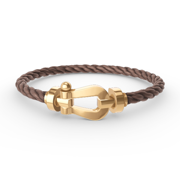 [LumiVibe]FORCE LARGE HORSESHOE NO DIAMOND BRACELET GOLD