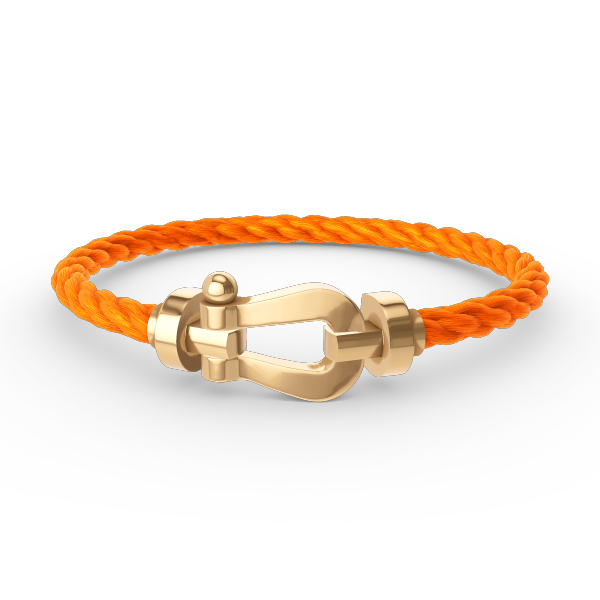 [LumiVibe]FORCE LARGE HORSESHOE NO DIAMOND BRACELET GOLD