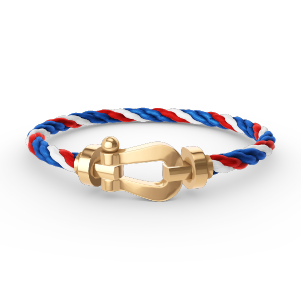 [LumiVibe]FORCE LARGE HORSESHOE NO DIAMOND BRACELET GOLD