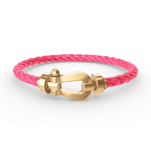[LumiVibe]FORCE LARGE HORSESHOE NO DIAMOND BRACELET GOLD