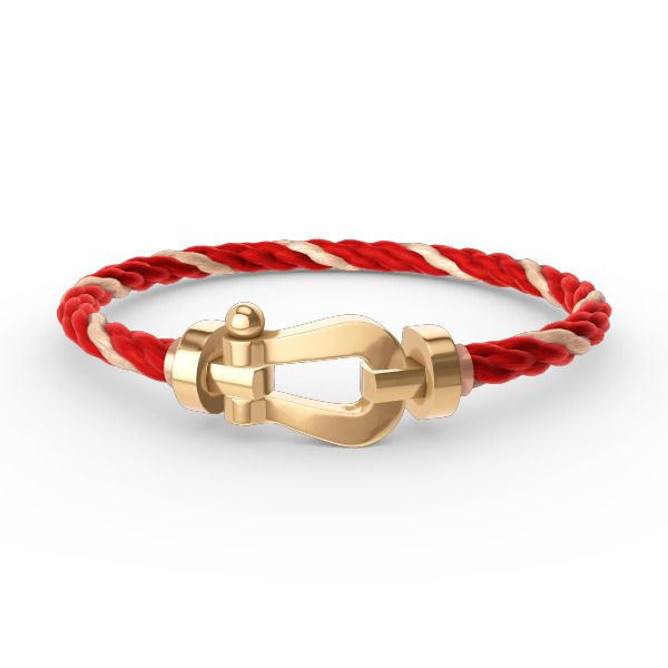[LumiVibe]FORCE LARGE HORSESHOE NO DIAMOND BRACELET GOLD
