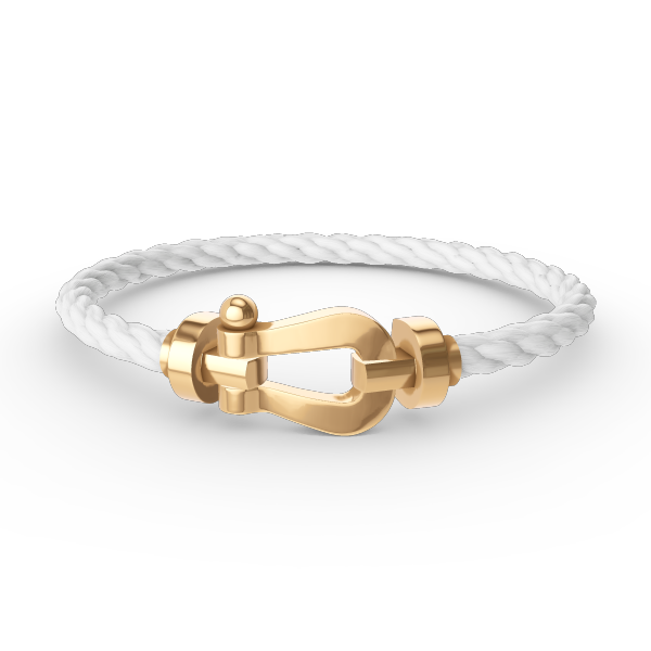 [LumiVibe]FORCE LARGE HORSESHOE NO DIAMOND BRACELET GOLD