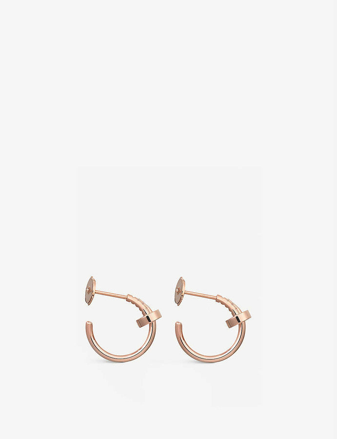 [LumiVibe]JUSTE EARRINGS PINK GOLD